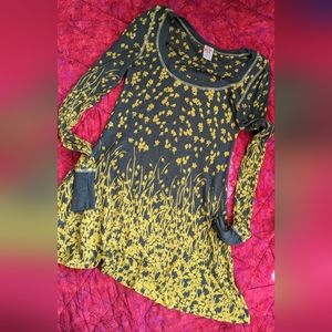 *YARD SALE!* Free People Floral Thermal Shirt